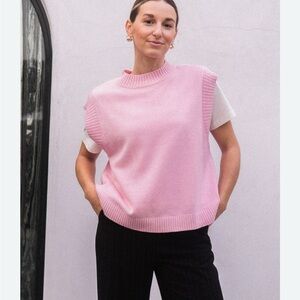 Darling Soft Pink Crew Neck Sweater